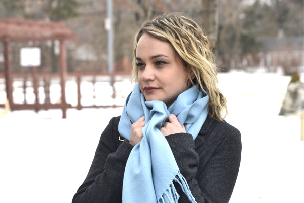 Bulky Scarves to Stay Warm in Winter