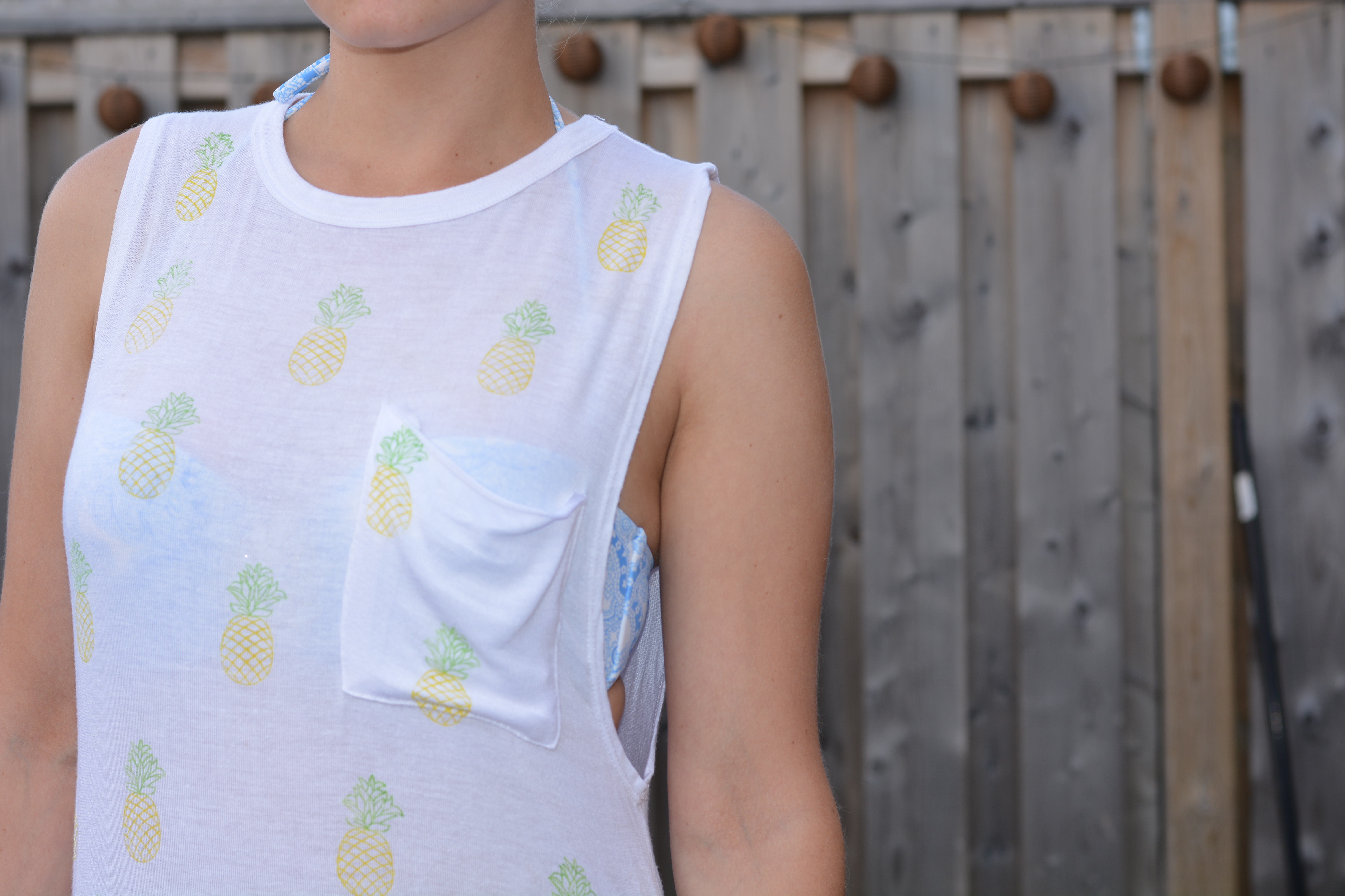 Easy DIY Pineapple Cover Up