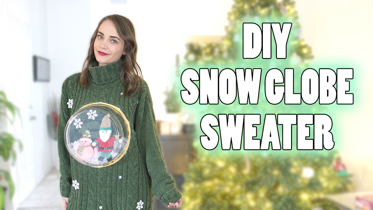 Ugly Christmas Snow Globe Sweater