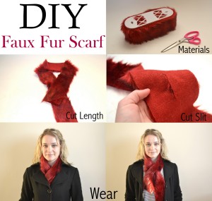 DIY :: Faux Fur Scarf