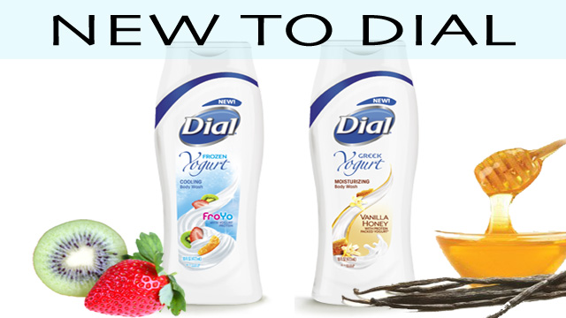 Dial Greek and Frozen Yogurt Body Washes