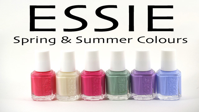 Essie Colours for Spring and Summer Swatches