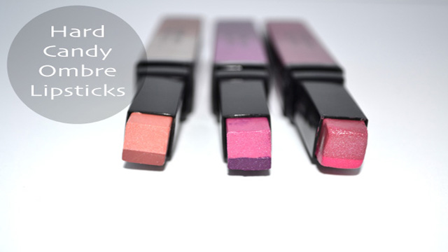 Hard Candy Ombre Lipsticks Review & Swatches