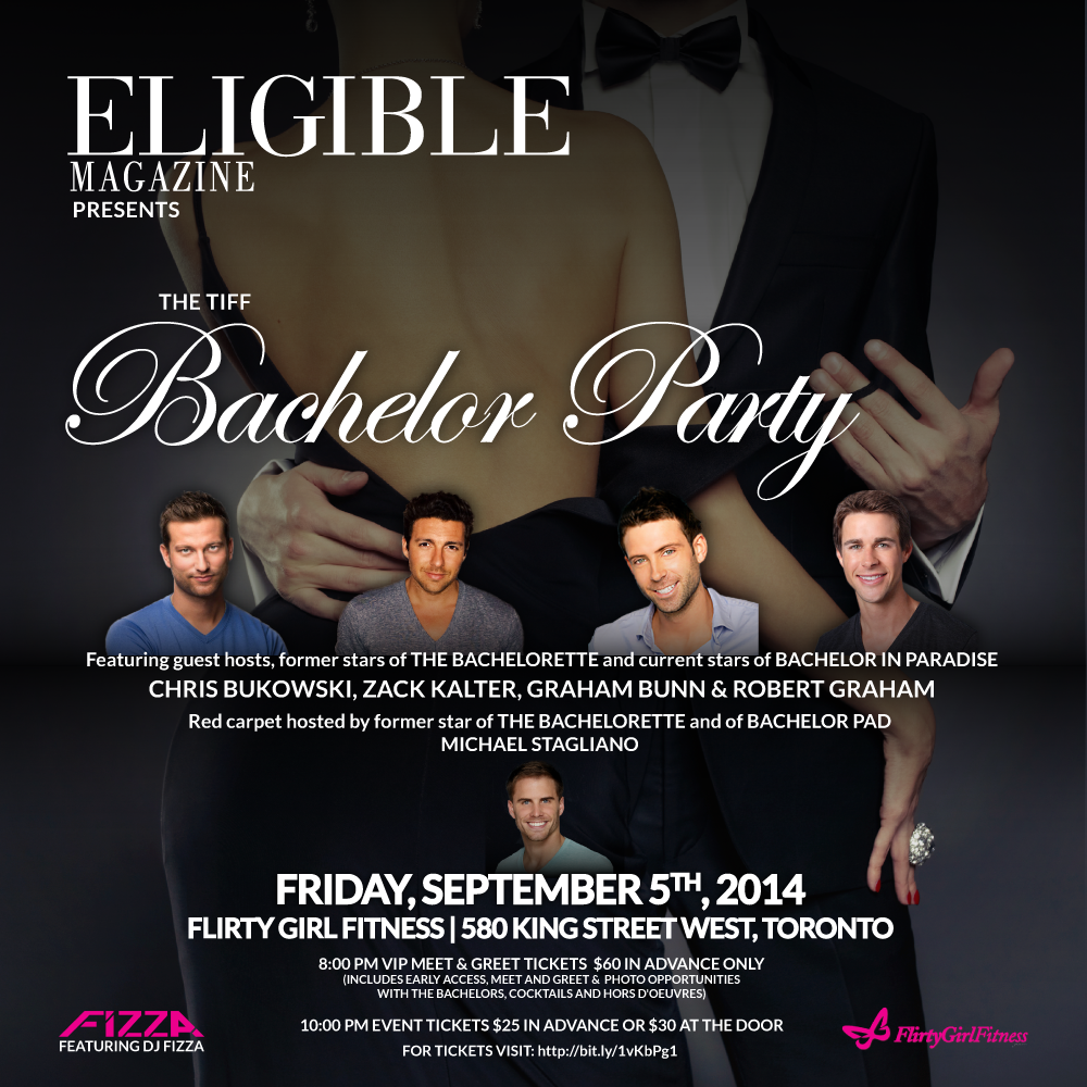 GIVEAWAY :: TIFF Bachelor Party Tickets