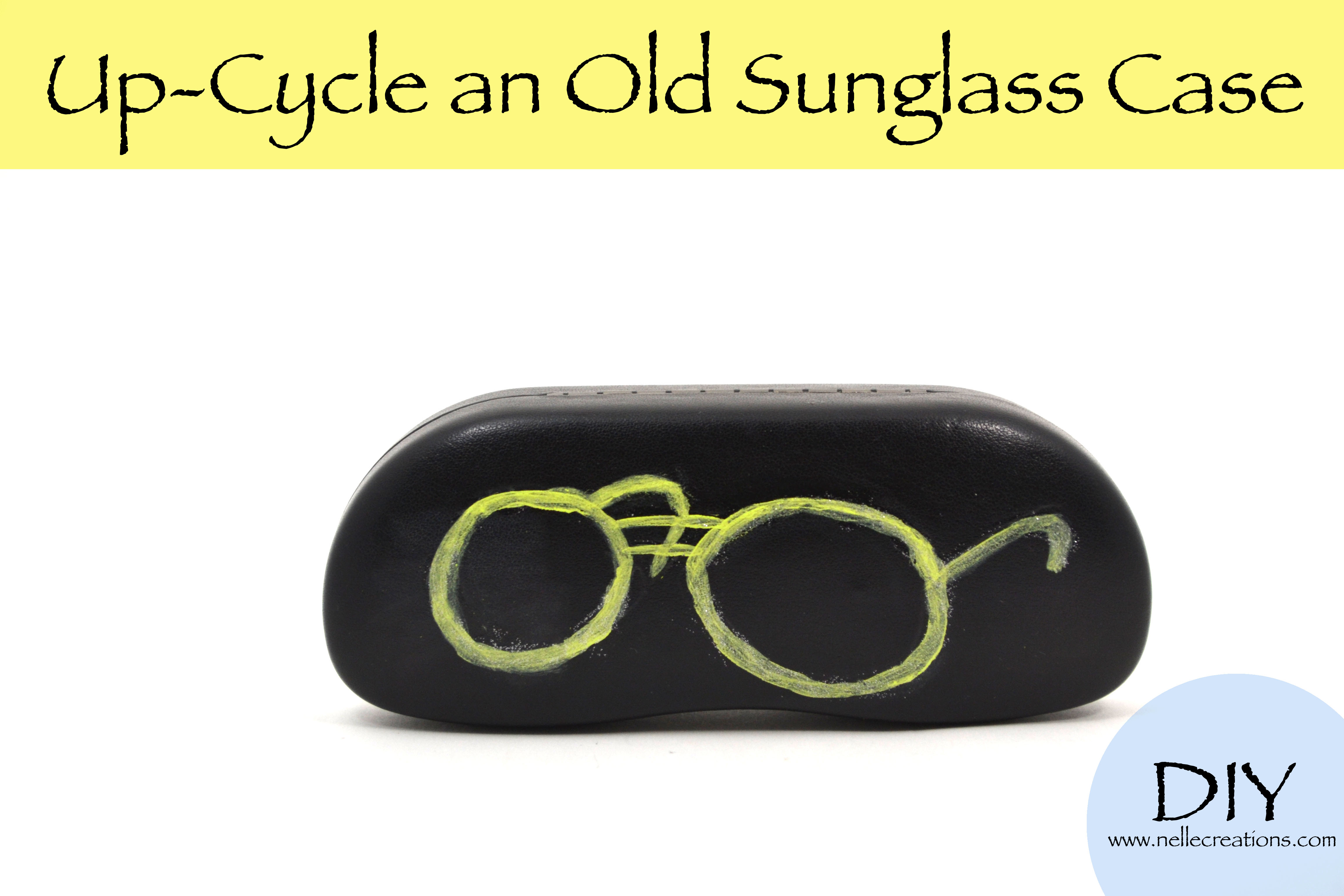 How to Up-Cycle a Sunglass Case