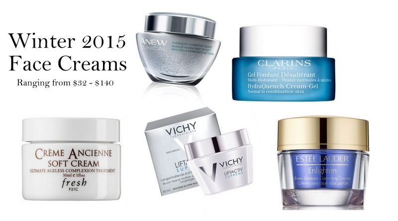 5 Face Creams for the Winter from $32 to $140