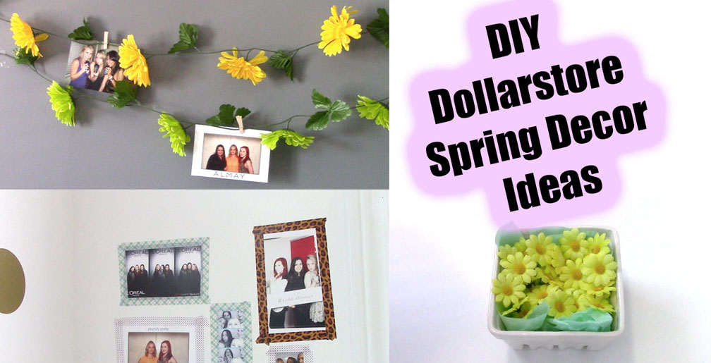 DIY Dollar Store Spring Decor Ideas