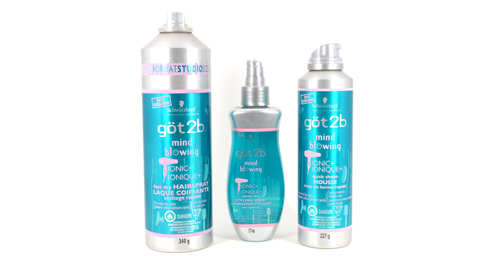 Mind Blowing Range Hair Care from göt2b