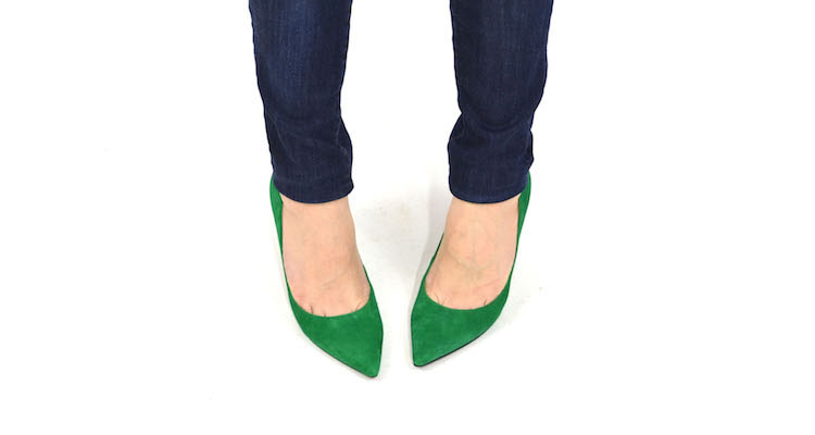 nine-west-green-shoes
