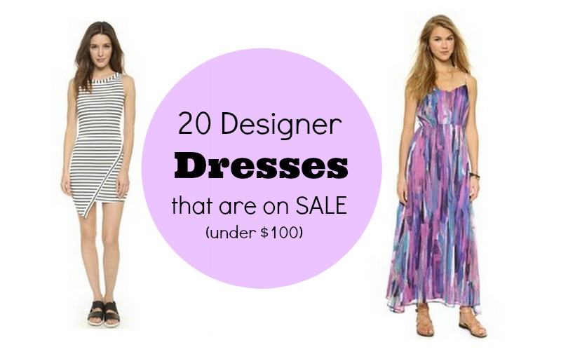 20 Designer Dresses that are Currently on Sale (under $100)