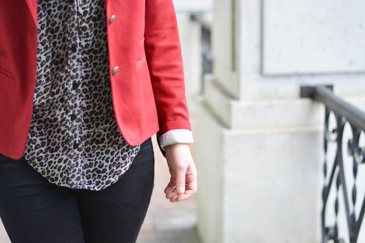 Red Leopard Outfit | OOTD