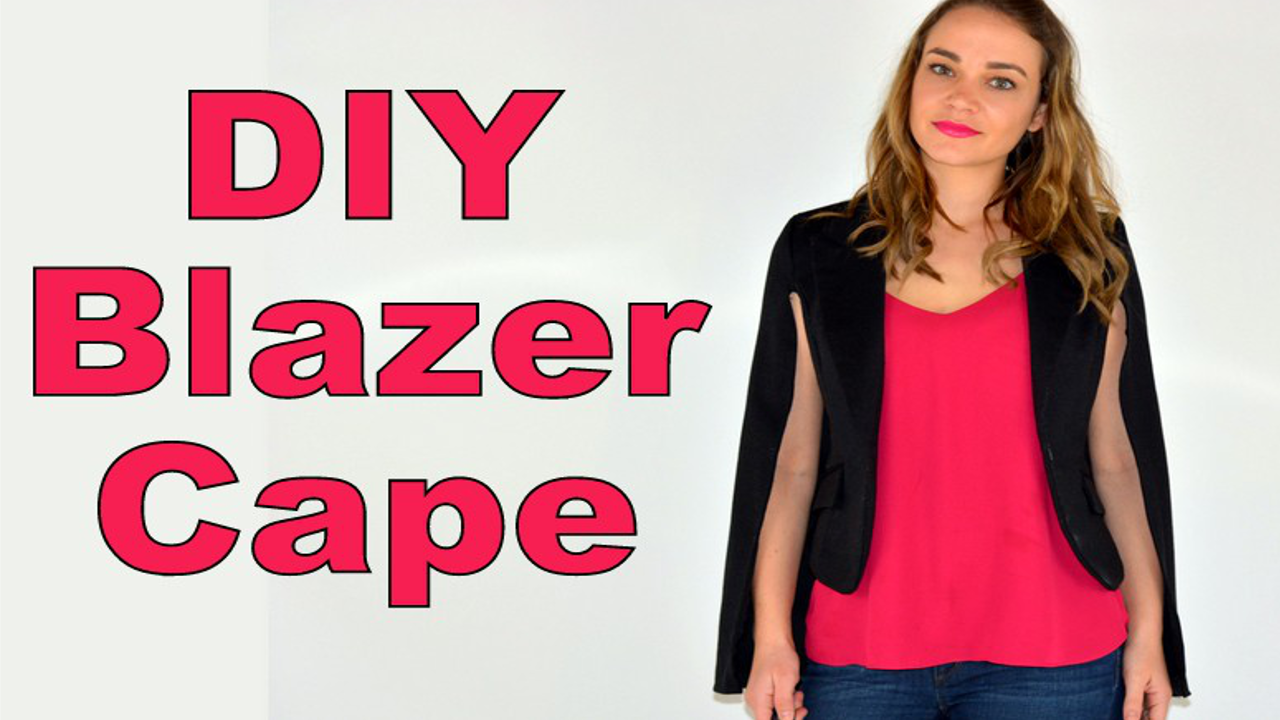 DIY Cape Blazer | YouTube