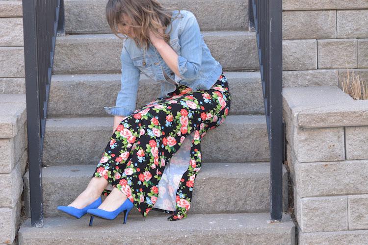 Floral Skirt | Styled Two Ways