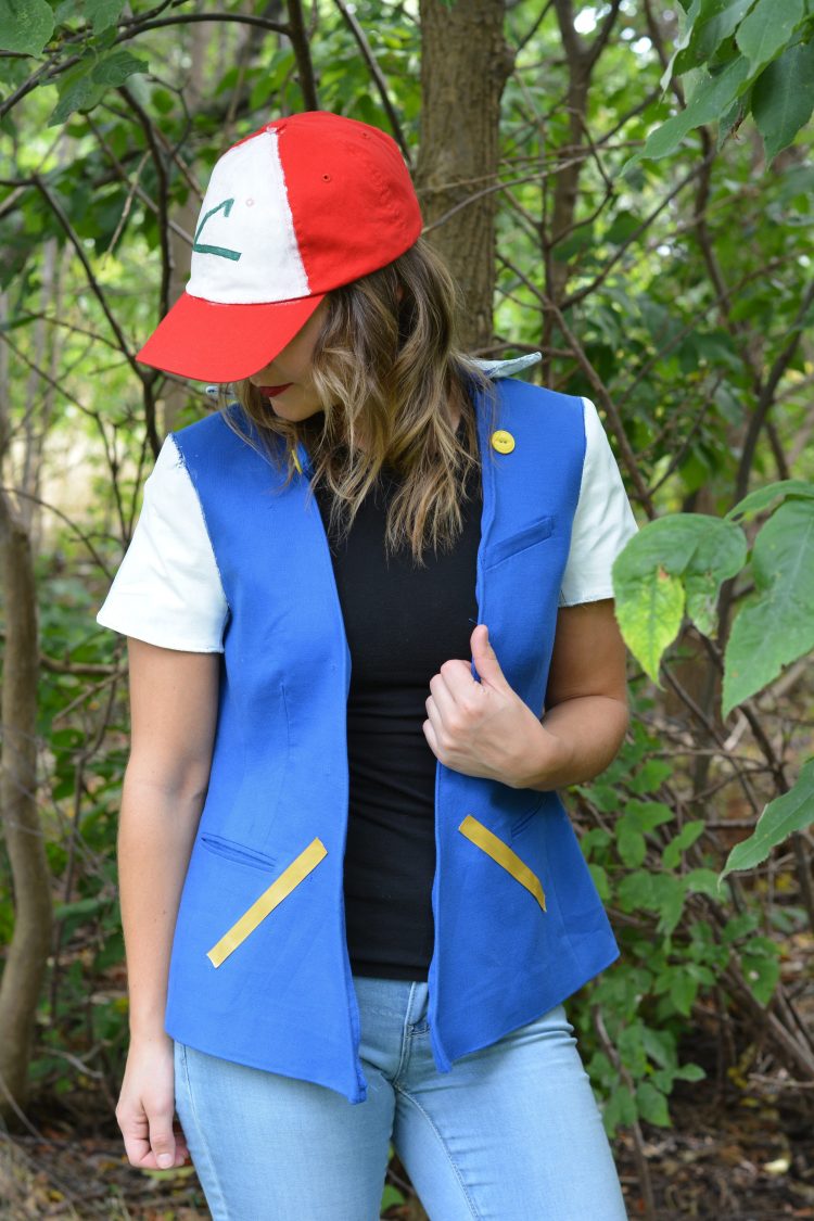 DIY Ash Pokemon Jacket for Halloween 