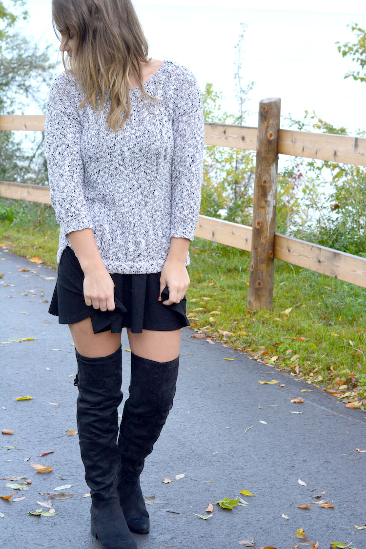 Thigh High Boots Outfit