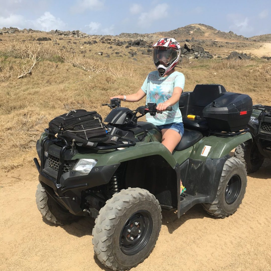 ATVing in Aruba