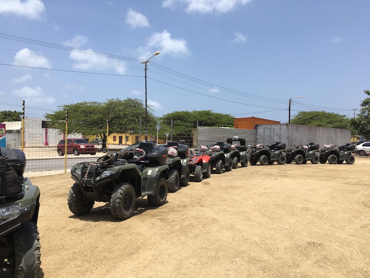 ATVing in Aruba