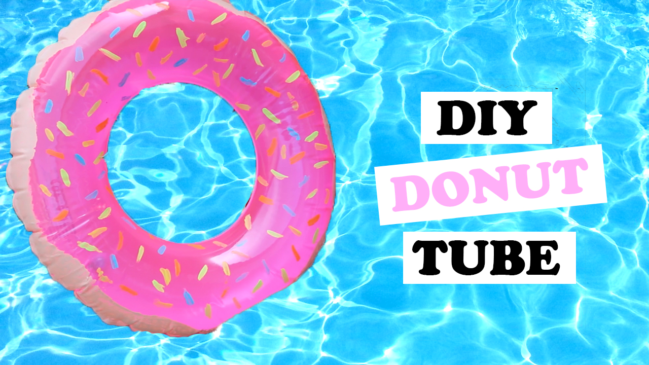 DIY Donut Pool Float