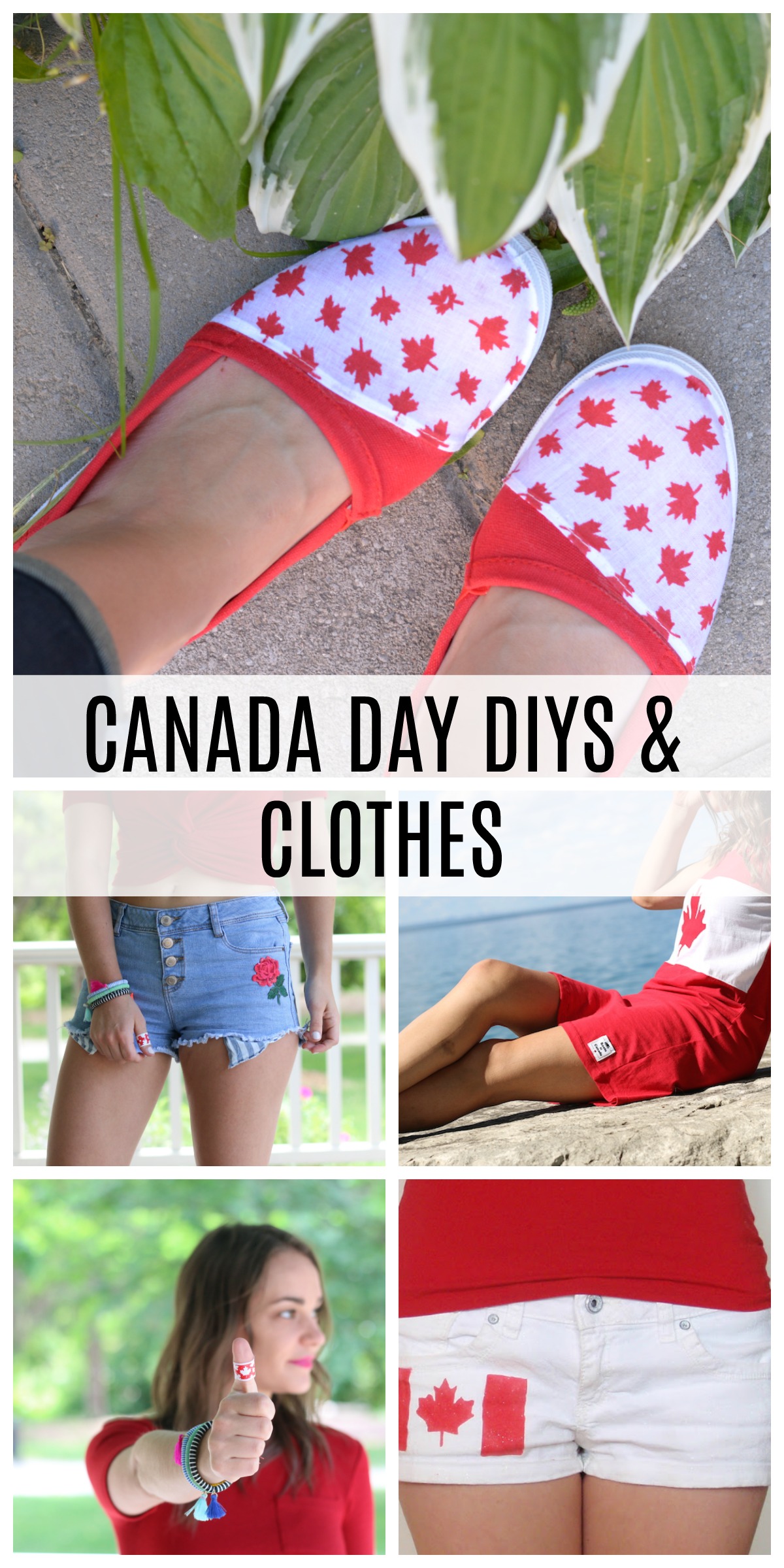 CANADA DAY OUTFIT AND DIY IDEAS