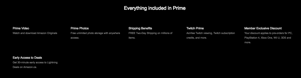 Amazon Black Friday 2017 Prime Deals