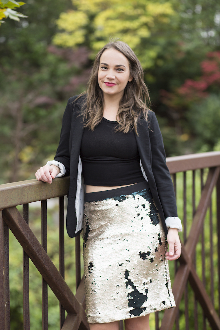 Colour Changing Sequin Skirt