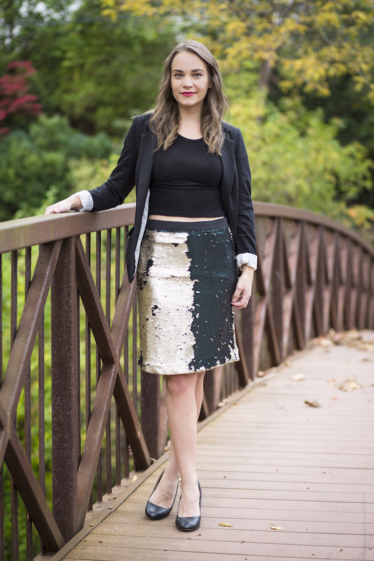 Colour Changing Sequin Skirt